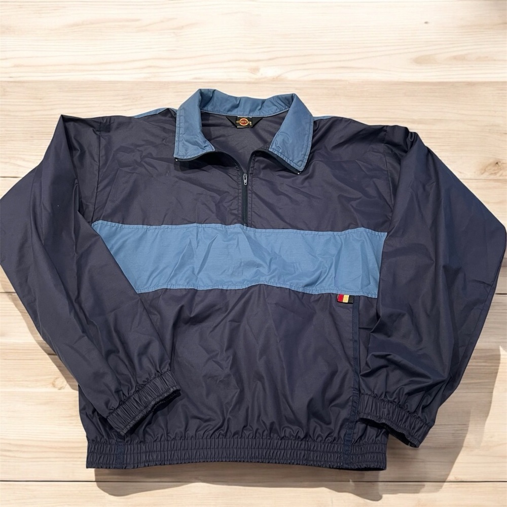 Vintage windbreaker coat jacket coat blue size medium Sunblaster